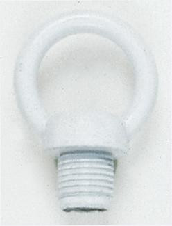 1'' Male Loops; 1/8 IP With Wireway; 10lbs Max; White Finish (27|90/721)