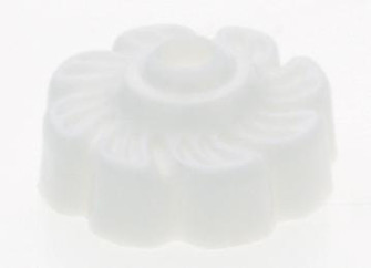 Plastic Lock-Up Cap; 1/8 IP; 1'' Diameter; White Finish (27|90/822)