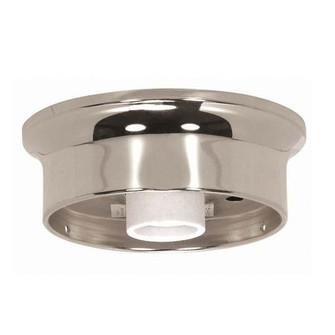4'' Wired Holder; Chrome Finish; Includes Hardware; 60W Max (27|90/841)
