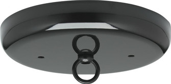 Contemporary Canopy Kit; Black Finish; 5'' Diameter; 7/16'' Center Hole; 2-8/32 Bar Holes; (27|90/893)