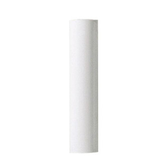 Plastic Candle Cover; White Plastic; 13/16'' Inside Diameter; 7/8'' Outside Diameter; 24'' (27|90/909)