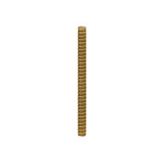1/8 IP Solid Brass Nipple; Unfinished; 3-3/4'' Length; 3/8'' Wide (27|90/2136)