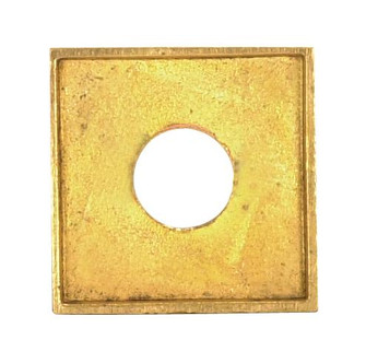 Turned Brass Check Ring; 1/8 IP Slip; Burnished And Lacquered; 1/2'' Diameter (27|90/2139)