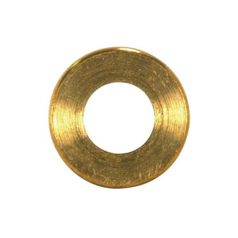 Turned Brass Check Ring; 1/4 IP Slip; Burnished And Lacquered; 3/4'' Diameter (27|90/2147)