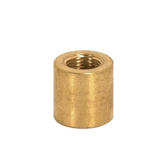 Brass Coupling; Unfinished; 5/8'' Long; 5/8'' Diameter; 1/8 F x 1/4 F (27|90/2157)