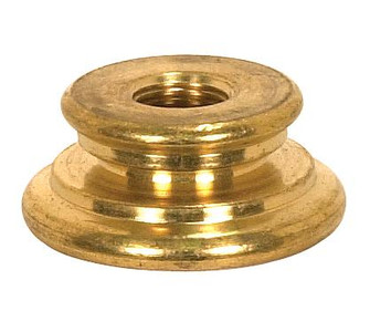 Solid Brass Neck And Spindle; Unfinished; 1-1/4'' x 9/16''; 1/8 IP Tapped (27|90/2165)