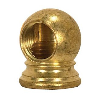 Brass Ball Armback; Unfinished; 5/8'' x 3/4''; 1/8 IP x1/8 IP (27|90/2172)