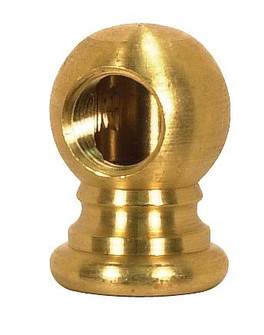 Brass Ball Armback; Unfinished; 3/4'' x 1-1/16''; 1/8 IP x 1/8 IP (27|90/2173)