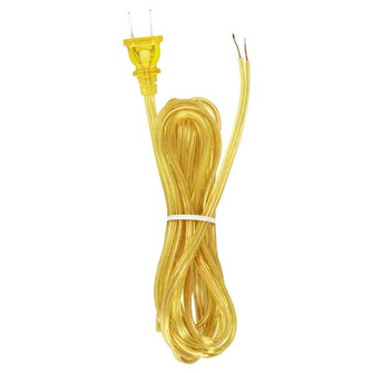 18/2 SPT-2-105C All Cord Sets - Molded Plug - Tinned Tips 3/4'' Strip with 2'' Slit 36'' (27|90/2183)