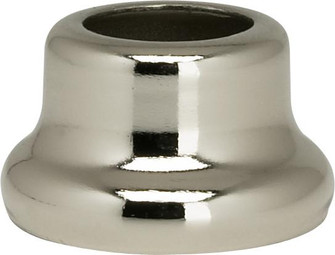 Flanged Steel Neck; 1/2'' Height; 7/8'' Bottom; Nickel Plated Finish (27|90/2212)