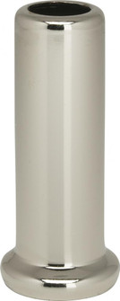 Flanged Steel Neck; 2'' Height; 7/8'' Bottom; Nickel Plated Finish (27|90/2218)