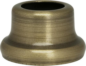 Flanged Steel Neck; 1/2'' Height; 7/8'' Bottom; Antique Brass Finish (27|90/2271)