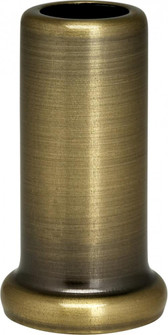 Flanged Steel Neck; 1-1/2'' Height; 7/8'' Bottom; Antique Brass Finish (27|90/2273)