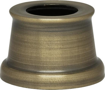 Flanged Steel Neck; 7/16'' Hole; 9/16'' Height; 11/16'' Top; 7/8'' Bottom; Antique Brass (27|90/2275)