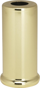 Steel Spacer; 7/16'' Hole; 2'' Height; 7/8'' Diameter; 1'' Base Diameter; Brass Plated (27|90/2285)