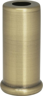 Steel Spacer; 7/16'' Hole; 2'' Height; 7/8'' Diameter; 1'' Base Diameter; Antique Brass (27|90/2287)