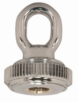 1/4 IP Heavy Duty Cast Brass Screw Collar Loops with Ring 1/4 IP Fits 1-1/4'' Canopy Hole Ring (27|90/2303)