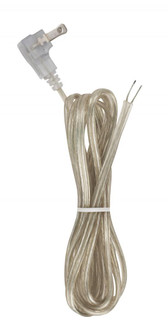 Flat Plug Cord Set 18/2 SPT-2-105C Molded Plug - Tinned Tips - 3/4' Strip with 2' Slit (27|90/2322)