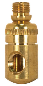 Solid Brass Side Swivel; 1/8 M x 1/8 F; 1-3/4'' Height; Unfinished (27|90/2334)
