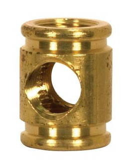 Brass Armback; Unfinished; 5/8'' x 13/16''; 1/8 IP x 1/8 IP x1/8 IP x 1/8 IP With 4 Holes (27|90/2373)