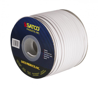 Lamp And Lighting Bulk Wire; 16/2 SPT-2 105C; 250 Foot/Spool; White (27|93/141)