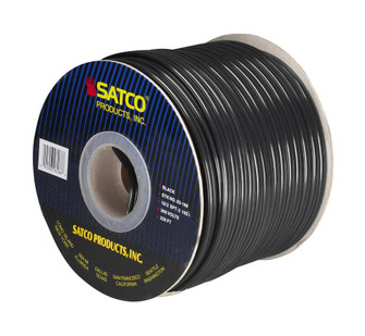 Lamp And Lighting Bulk Wire; 16/2 SPT-2 105C; 250 Foot/Spool; Black (27|93/166)