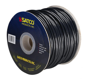Pulley Bulk Wire; 18/3 SVT 105C Pulley Cord; 250 Foot/Spool; Black (27|93/182)