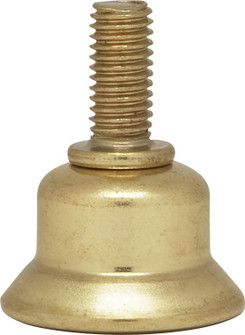 Steel Riser; 1/4-27; Brass Plated; 1/2'' Height (27|90/2458)