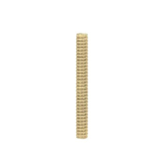 1/8 IP Steel Nipple; Yellow Zinc Plated; 14'' Length; 3/8'' Wide (27|90/5112)