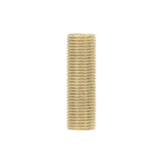 1/8 IP Steel Nipple; Yellow Zinc Plated; 3/8'' Length; 3/8'' Wide (27|90/5003)