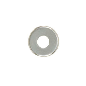 Steel Check Ring; Curled Edge; 1/8 IP Slip; Nickel Plated Finish; 2'' Diameter (27|90/1790)
