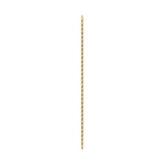 1/8 IP Steel Nipple; Yellow Zinc Plated; 48'' Length; 3/8'' Wide (27|90/5201)