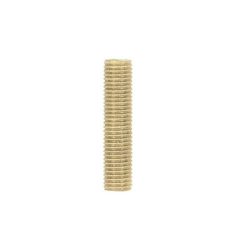 1/8 IP Steel Nipple; Yellow Zinc Plated; 5-1/2'' Length; 3/8'' Wide (27|90/5044)