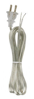 18/2 SPT-1-105C All Cord Sets - Molded Plug - Tinned Tips 3/4'' Strip with 2'' Slit 48'' (27|90/2464)