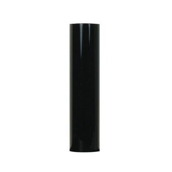 Plastic Candle Cover; Black Plastic; 13/16'' Inside Diameter; 7/8'' Outside Diameter; 4'' (27|90/2393)