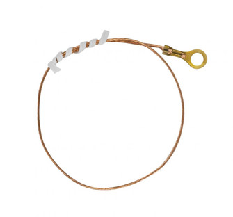 10'' 18/1 Bare Copper Ground Wire; 8/32 Ground Lug (27|93/326)