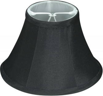 Clip On Shade; Black Linen; 3'' Top; 6'' Bottom; 4'' Side (27|90/2485)