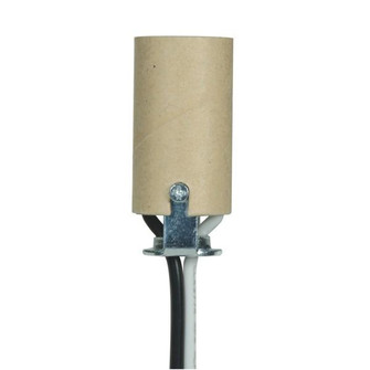 Candelabra Socket With Leads; 1-3/4'' Height; 3/4'' Diameter; 24'' #18 UL 1015 B/W Leads (27|80/1653)