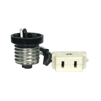 Porcelain Par 46 And 38 5KV Harness Set With Medium Base Adapter; Unglazed; 660W; 125V (27|80/1769)