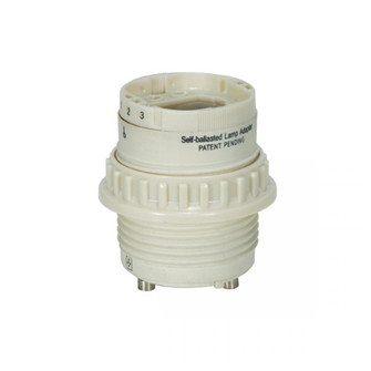 Phenolic w/Uno Ring 18W; G24q-2 & GX24q-2; 120 V; 60Hz, 0.20A (27|80/1850)