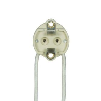 G12 HID Socket; 5KV 8'' SF-2 Leads; 3/4'' Height; 1-3/8'' Diameter; 1-1/4'' CC Screw (27|80/1872)
