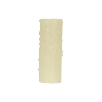 Bee's Drip (Bee's Wax) Candelabra Base; Ivory Finish; 7/8'' Inside Diameter; 1-5/32'' (27|80/1972)