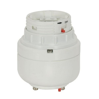 Phenolic Electronic Self-Ballasted CFL Lampholder; 120V, 60Hz, 0.34A; 42W G24q-4 And GX24q-4; (27|80/2104)