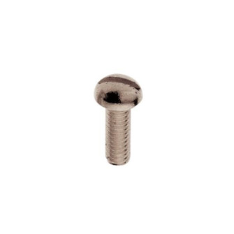 Steel Round Head Slotted Machine Screws; 8/32; 1/2'' Length; Nickel Plated Finish (27|90/2544)