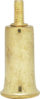 Steel Riser; 1/4-27; Brass Plated; 1-1/2'' Height (27|90/2597)