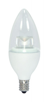 3.5 Watt LED Candle; 3000K; Candelabra base; 120 Volt (27|S28574)