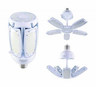 90 Watt LED HID Replacement; 5000K; Mogul Extended base; Adjustable Beam Angle; Type B Ballast (27|S39679)