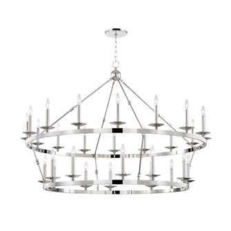 28 LIGHT CHANDELIER (57|3228-PN)