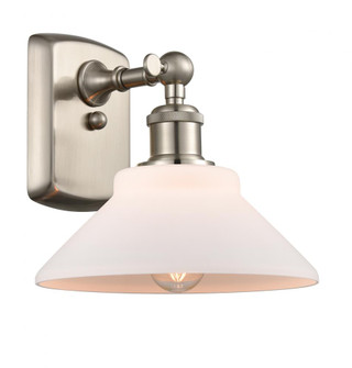 Orwell - 1 Light - 8 inch - Brushed Satin Nickel - Sconce (3442|516-1W-SN-G131-LED)