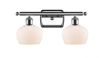 Fenton - 2 Light - 17 inch - Polished Chrome - Bath Vanity Light (3442|516-2W-PC-G91-LED)